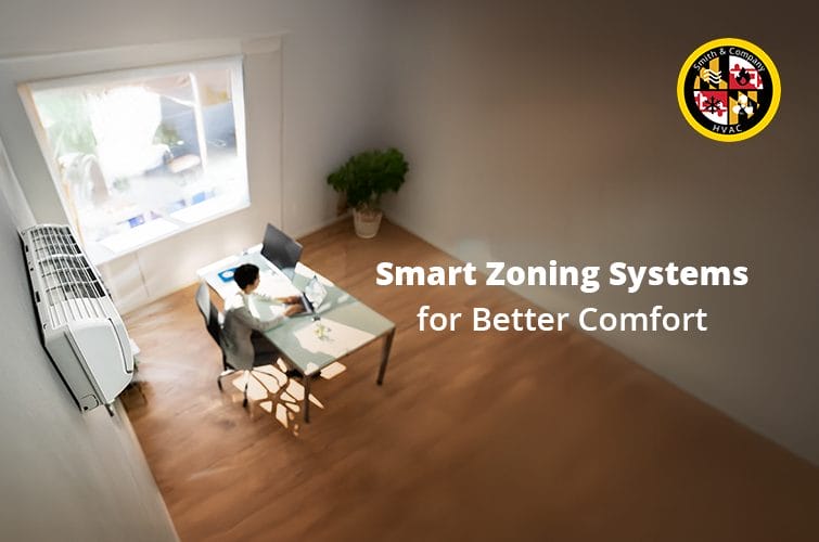 Smart HVAC zoning system for your home.