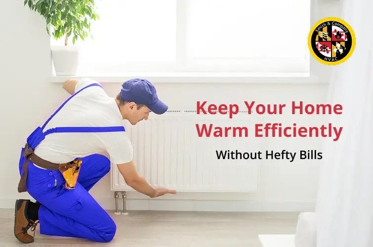 Expert heating services by Smith & Company HVAC to reduce home energy costs.